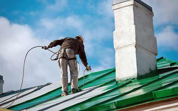 Waterproof Roof Paint System Plano